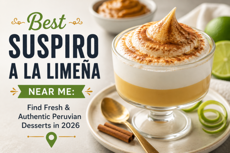 Best Suspiro a la Limeña Near Me