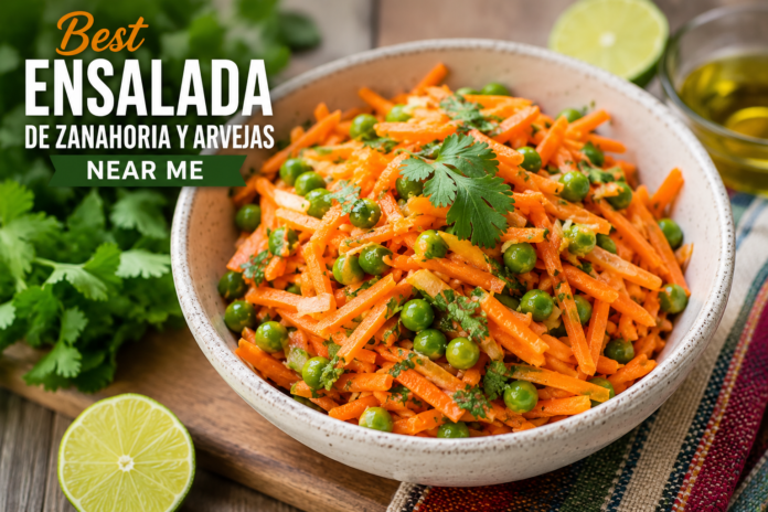 Best Ensalada de Zanahoria y Arvejas Near Me