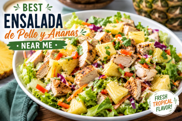 Best Ensalada De Pollo Y Ananas Near Me