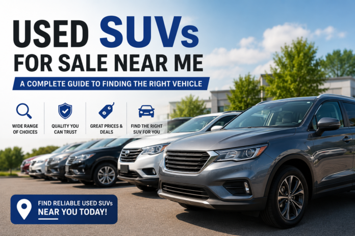 Used SUVs for Sale Near Me