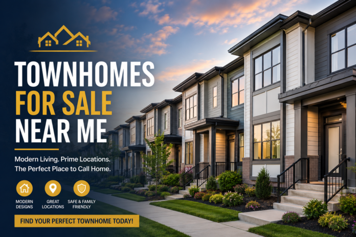 Townhomes for Sale Near Me