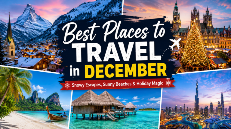 best places to travel in december