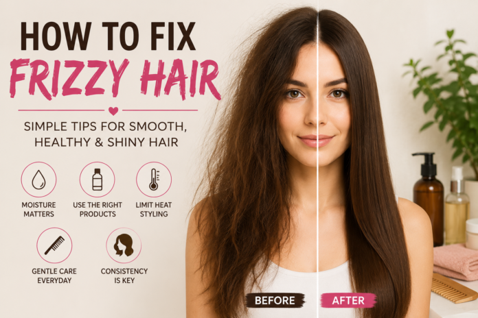 How to Fix Frizzy Hair