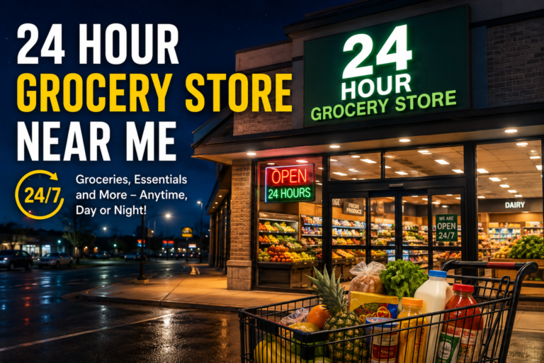 24 Hour Grocery Store Near Me