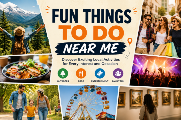 Fun Things to Do Near Me