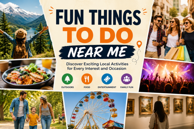 Fun Things to Do Near Me