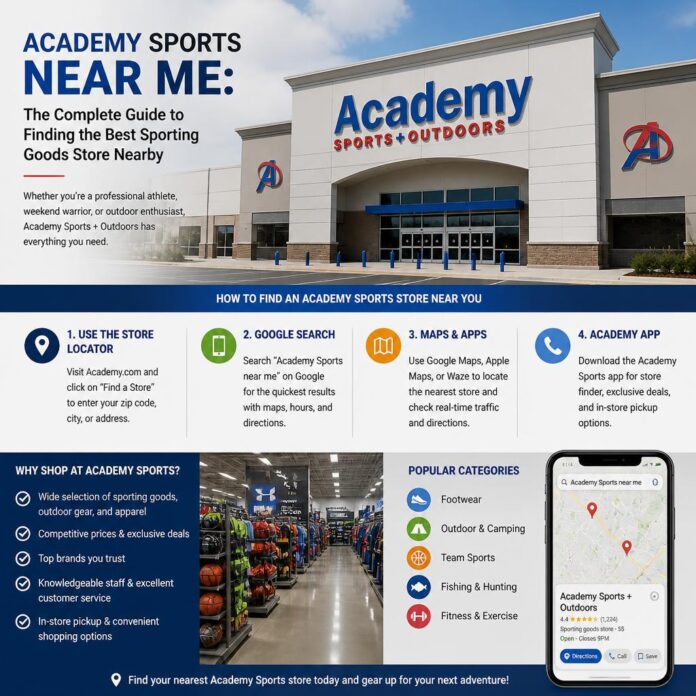 Academy Sports Near Me