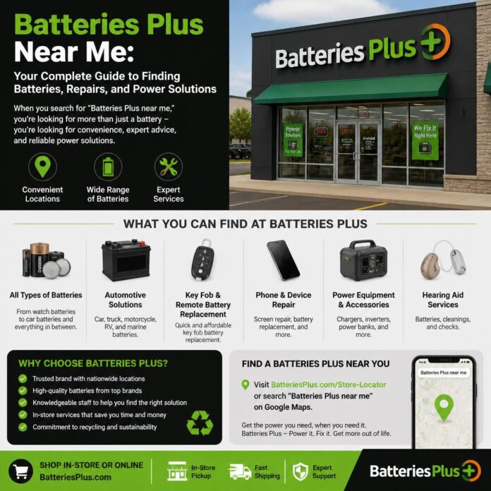 Batteries Plus Near Me