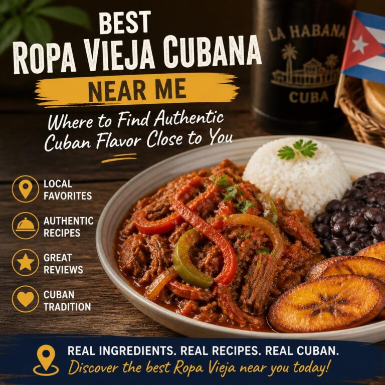 Best Ropa Vieja Cubana Near Me