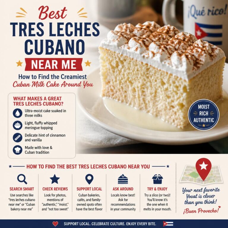 Best Tres Leches Cubano Near Me