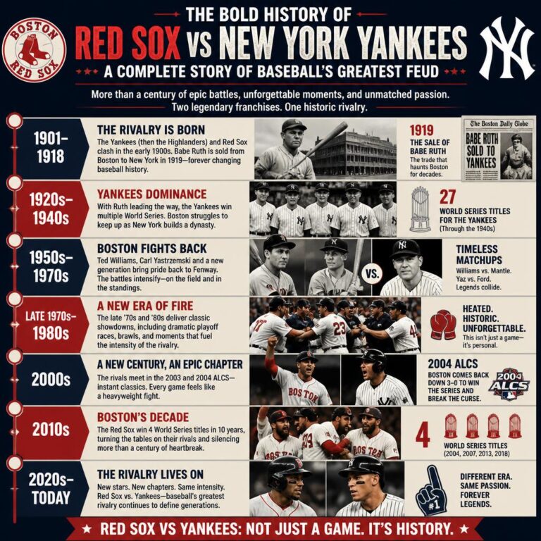 red sox vs new york yankees timeline