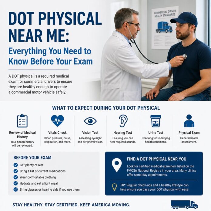 DOT Physical Near Me