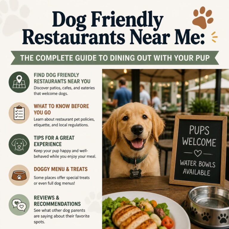 Dog Friendly Restaurants Near Me