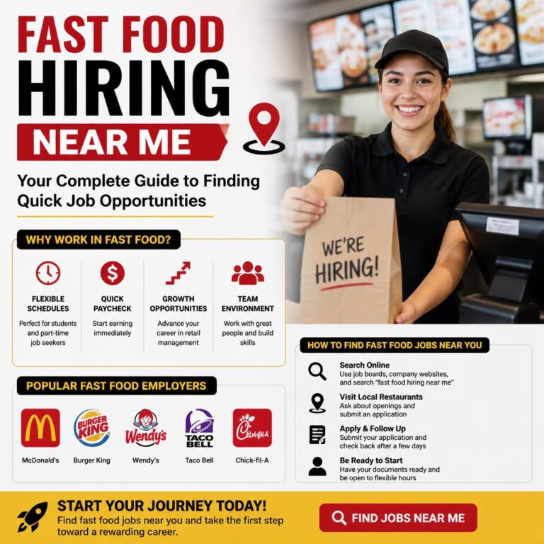 Fast Food Hiring Near Me