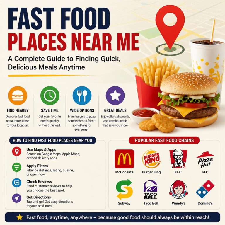 Fast Food Places Near Me