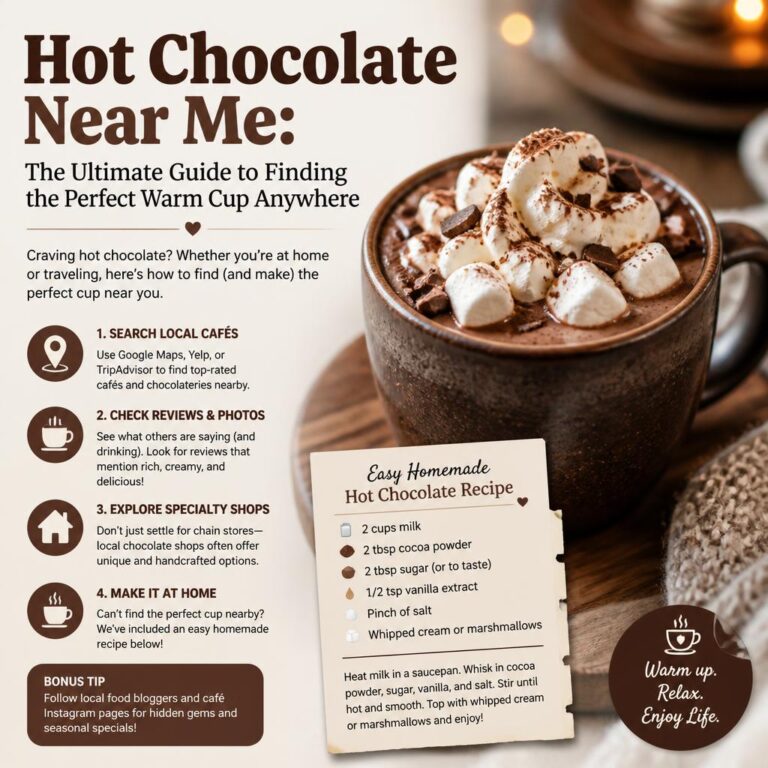 Hot Chocolate Near Me