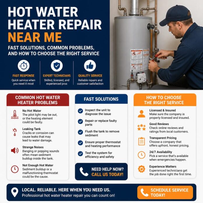 Hot Water Heater Repair Near Me