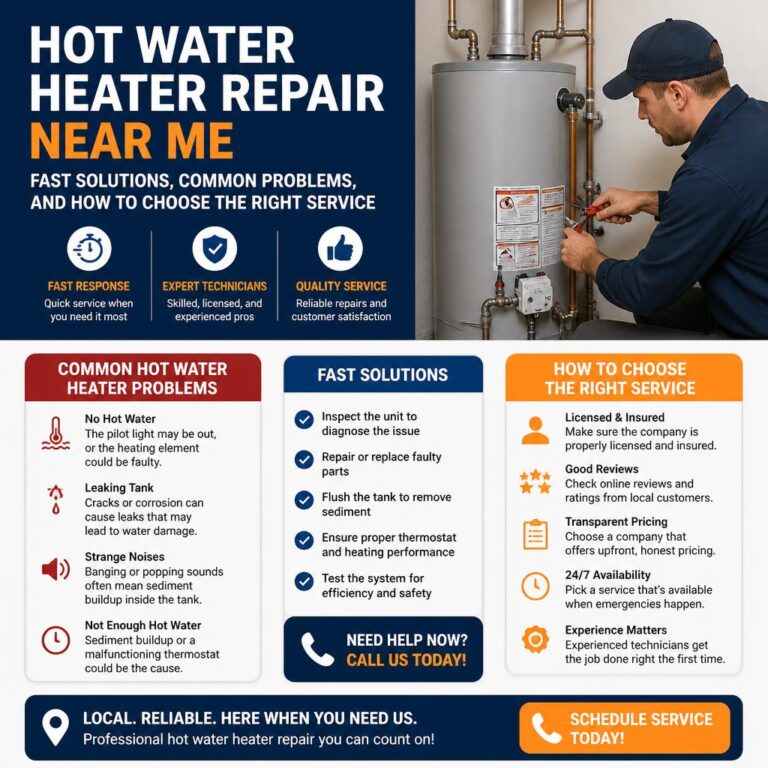 Hot Water Heater Repair Near Me