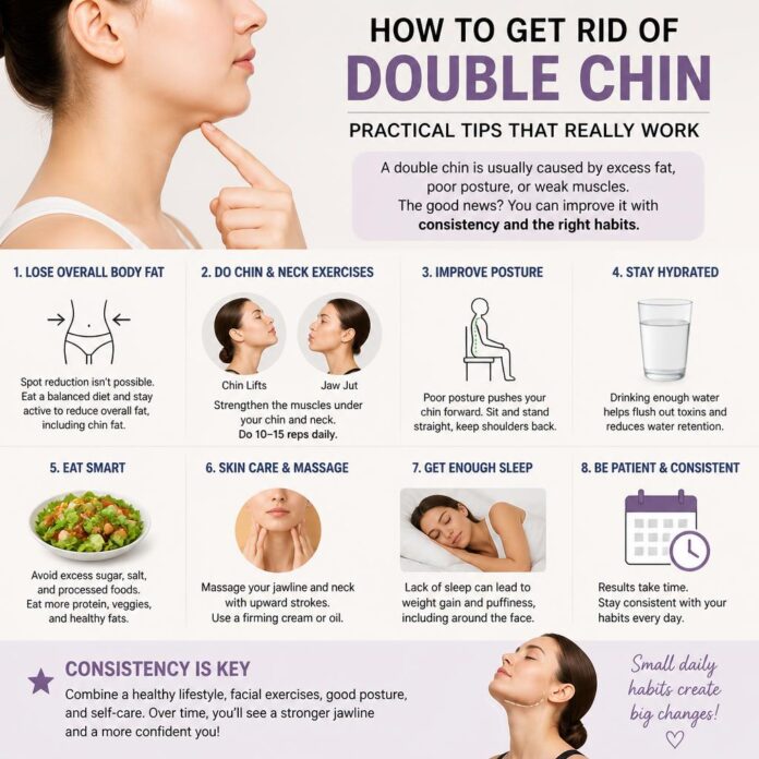How to Get Rid of Double Chin How to Get Rid of Double Chin