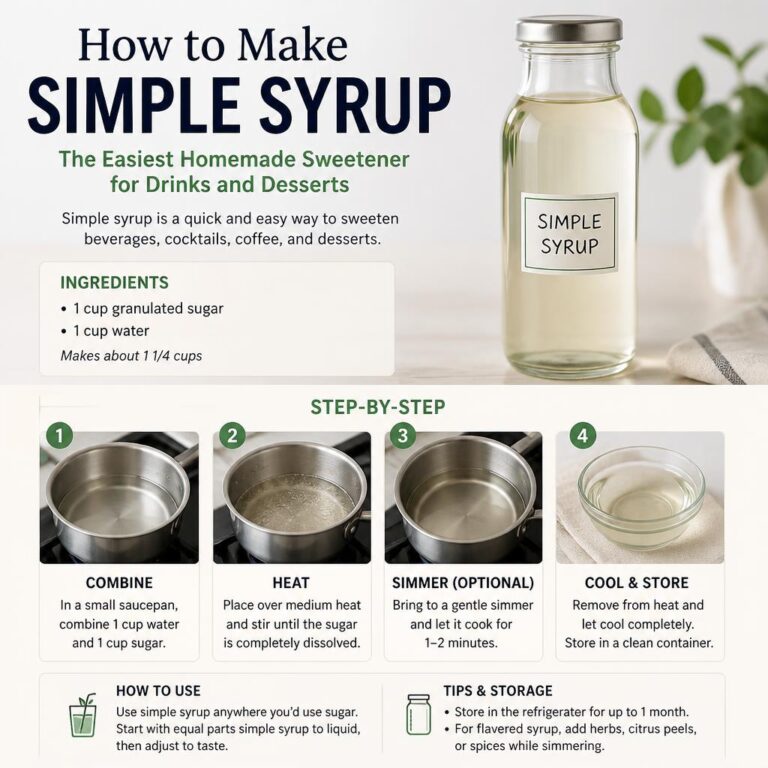 How to Make Simple Syrup