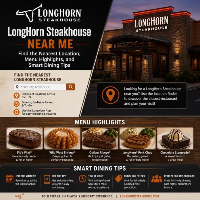 LongHorn Steakhouse Near Me