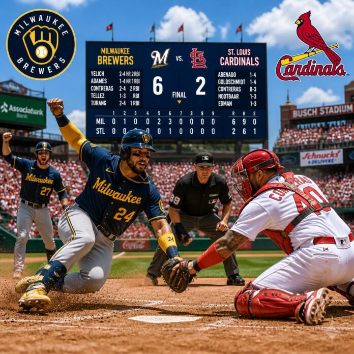 milwaukee brewers vs st. louis cardinals match player stats milwaukee brewers vs st. louis cardinals match player stats