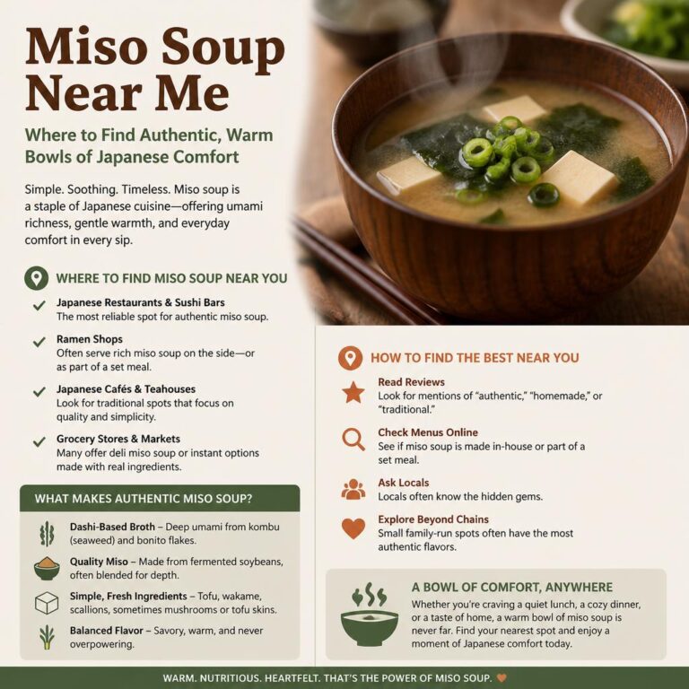 Miso Soup Near Me