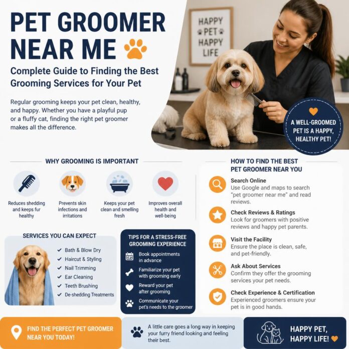 Pet Groomer Near Me