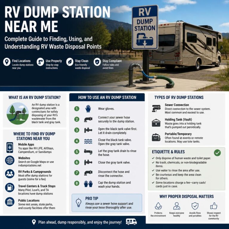 RV Dump Station Near Me