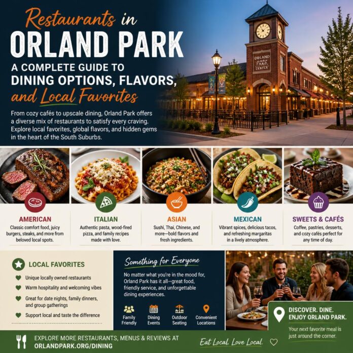 Restaurants in Orland Park Restaurants in Orland Park
