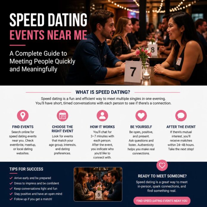 Speed Dating Events Near Me