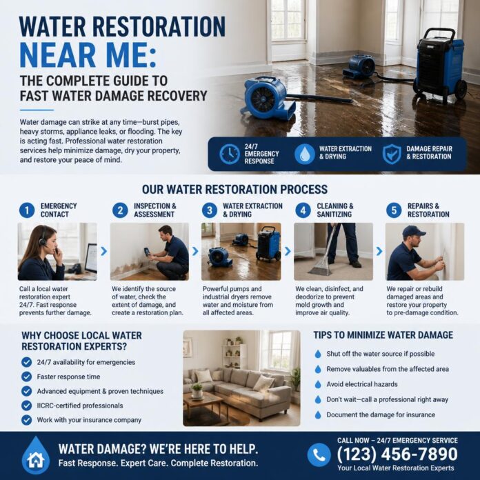 Water Restoration Near Me