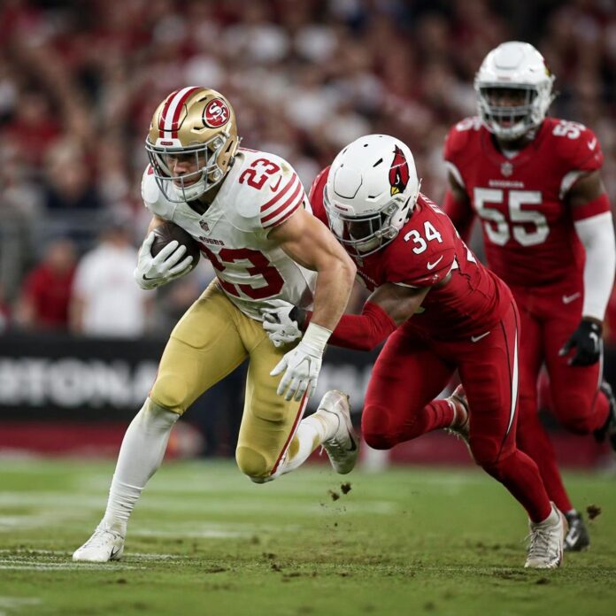 49ers vs Arizona Cardinals Match Player Stats
