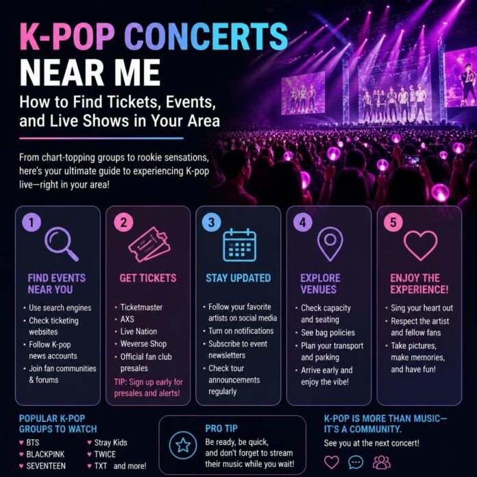 k-pop concerts near me