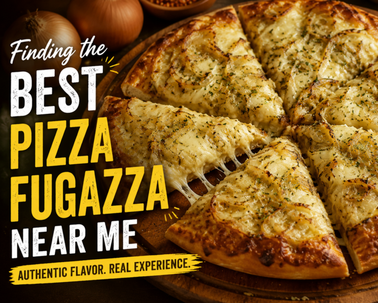 Best Pizza Fugazza Near Me