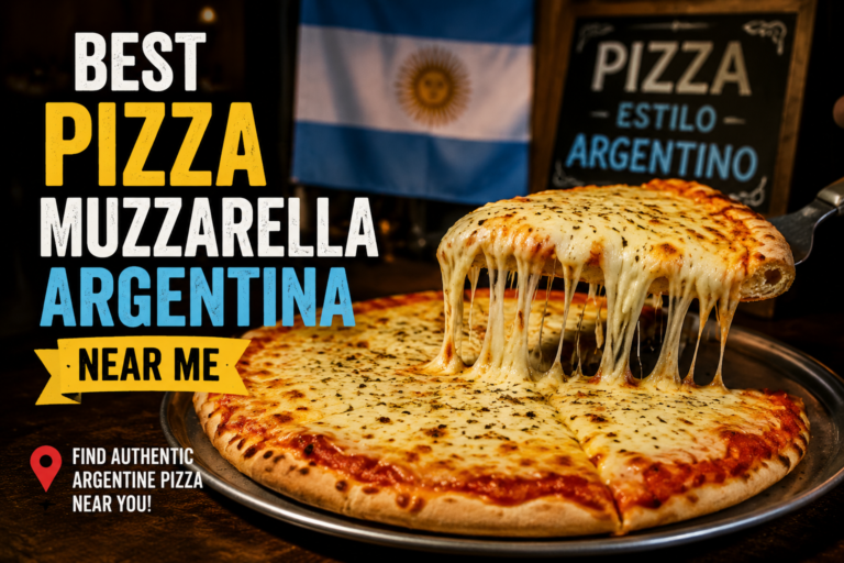 best pizza muzzarella argentina near me