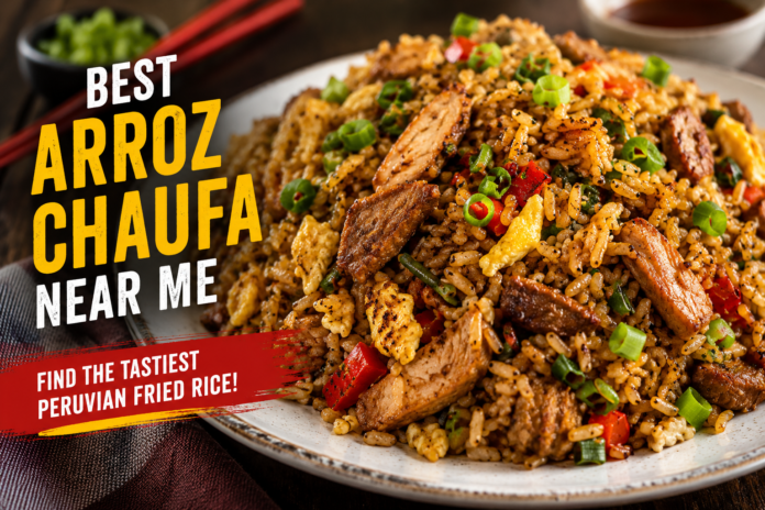 Best Arroz Chaufa Near Me